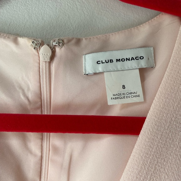 Club Monaco Light Pink Dress, Size 8 - Picture 2 of 3